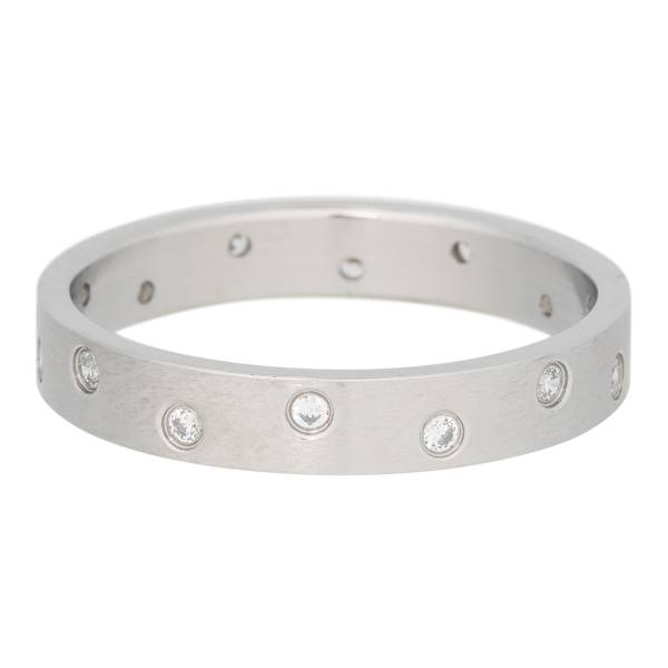 iXXXi Füllring 14 ZIRKONIAS RING silber matt - 4 mm