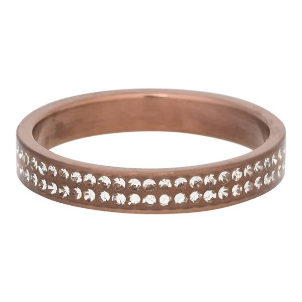 iXXXi Füllring DOUBLE ZIRKONIA braun - 4 mm