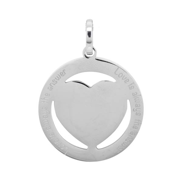 iXXXi Anhänger HERZ silber - Ø 3,5 cm