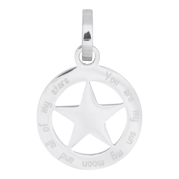 iXXXi Anhänger STERN silber - Ø 2,2 cm