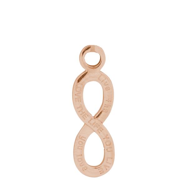 iXXXi Anhänger CHARM UNENDLICHKEIT rosé