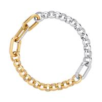 CONNECT by iXXXi Komplettarmband CHLOE gold silber 20,5 cm