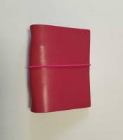 LUCA KAYZ Memo-Kalender DIN A6 Calvados fuchsia Band pink
