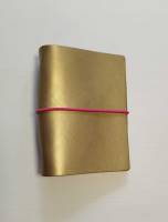 LUCA KAYZ Memo-Kalender DIN A6 Calvados gold Band pink