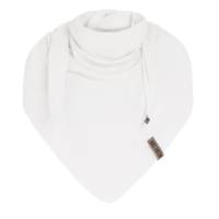 KNIT FACTORY Dreieckschal LIV Woolwhite