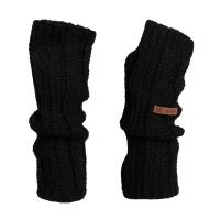 KNIT FACTORY Handstulpen NICA schwarz