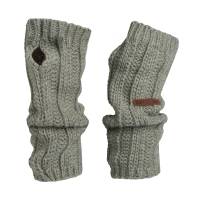 KNIT FACTORY Handstulpen NICA urban green
