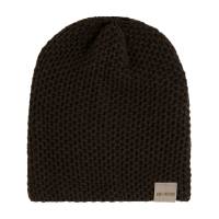 KNIT FACTORY Beanie ENYA dunkelbraun
