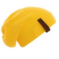 KNIT FACTORY Beanie COCO canario yellow