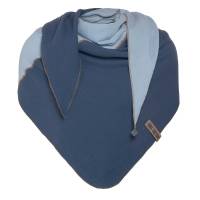 KNIT FACTORY Dreieckschal FAY jeans / indigo