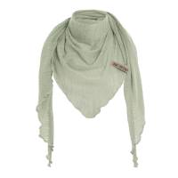 KNIT FACTORY Dreieckschal JOSE sage green