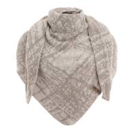 KNIT FACTORY Dreieckschal LEA beige iced clay
