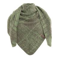 KNIT FACTORY Dreieckschal LEA urban green sage green