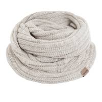 KNIT FACTORY Loop Schal NICA beige