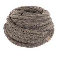 KNIT FACTORY Loop Schal NICA marron