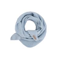 KNIT FACTORY Mini Dreiecksschal YUNA celeste
