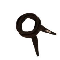 KNIT FACTORY Mini Schal SANA dunkelbraun