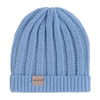 KNIT FACTORY Mütze NICA crystal blue