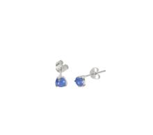 MASS JEWELZ Ohrringe Stecker Bildjaspis silber