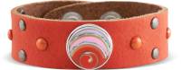 NOOSA Amsterdam ORIGINAL Armband ORIGIN STUDDED TANGERINE