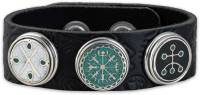 NOOSA-Amsterdam ORIGINAL Armband NORN black - ohne Chunks