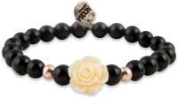 NOOSA-Amsterdam ORIGINAL Armband ROSESHIP BLACK ONYX STRETCH