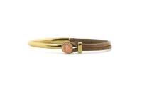 QOSS Armband COCO gold taupe canyon