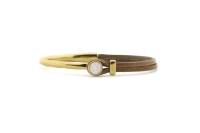 QOSS Armband COCO gold taupe creme