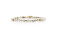 QOSS Armband MANON gold white Turquoise