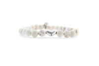 QOSS Armband YVONNE silber White Turquoise