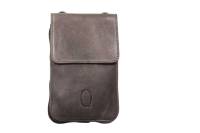 QOSS Echtledertasche MIRRE taupe grau