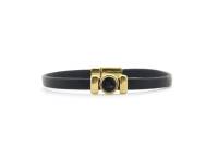 QOSS Armband ISABEL gold schwarz schwarz