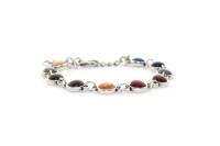 QOSS Armband LOIS silber multicolor HW2026