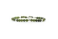 QOSS Armband MANON silber Taiwan Jade