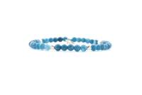 QOSS Armband MANON silber Seablue