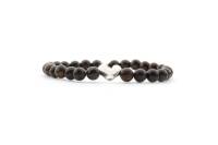 QOSS Armband YVONNE silber Bronzit