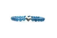 QOSS Armband YVONNE silber Seablue