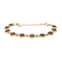 QOSS Armband LOIS gold chocolate