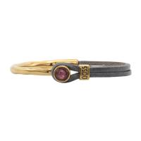 QOSS Armband COCO gold vintage schwarz burgundy
