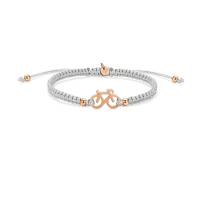 SAILBRACE Armband ROSÉ BIKE GREY BRAIDED