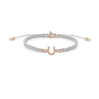 SAILBRACE Armband ROSÉ HORSE RIDER GREY BRAIDED