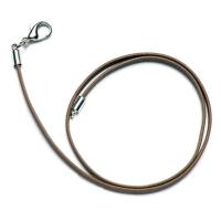 SchauTime LEDERKETTE Formentera Taupe 40 cm