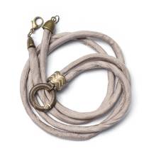 SchauTime SEIDENKETTE Taupe Sahara 88 cm