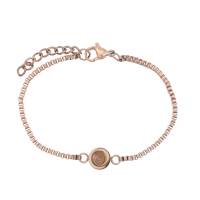 iXXXi Armband BOX CHAIN CREATIVE BASE rosé