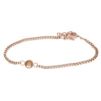 iXXXi Armband BOX CHAIN TOP PART BASE rosé