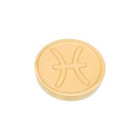 iXXXi Aufsatz TOP PART STERNZEICHEN Fische Ø 6 mm gold