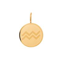 iXXXi Anhänger STERNZEICHEN Wassermann Ø 1,6 cm gold