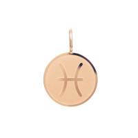 iXXXi Anhänger STERNZEICHEN Fische Ø 1,6 cm rosé