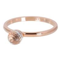 iXXXi Füllring CRYSTAL GLASS BALL rosé - 2 mm