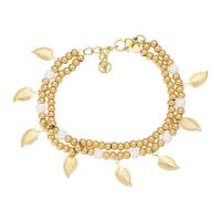 iXXXi Fußkette DAZZLING LEAVES gold